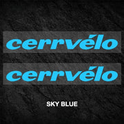 2025 Cervélo S5 Waterproof Frame Logo Decals | OEM-Style Overlay Sticker Kit - Detail 15