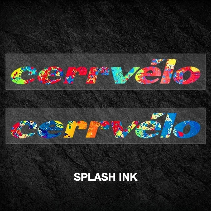 2025 Cervélo S5 Waterproof Frame Logo Decals | OEM-Style Overlay Sticker Kit - Detail 17