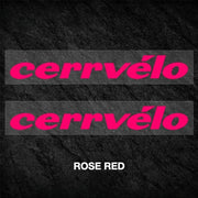 2025 Cervélo S5 Waterproof Frame Logo Decals | OEM-Style Overlay Sticker Kit - Detail 19