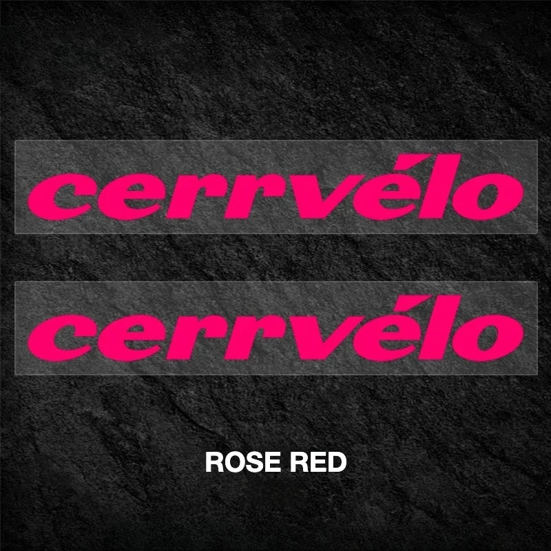 2025 Cervélo S5 Waterproof Frame Logo Decals | OEM-Style Overlay Sticker Kit - Detail 19