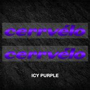 2025 Cervélo S5 Waterproof Frame Logo Decals | OEM-Style Overlay Sticker Kit - Detail 40