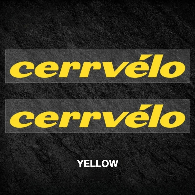 2026 Cervélo Caledonia Frame Logo Decals | Waterproof OEM-Style Kit - Detail 30