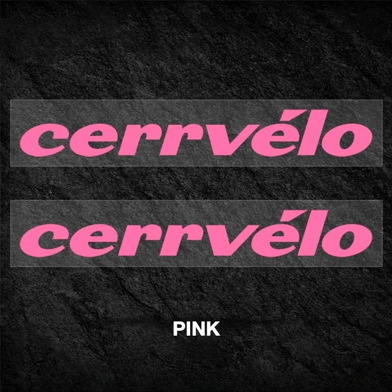 2026 Cervélo Caledonia Frame Logo Decals | Waterproof OEM-Style Kit - Detail 35