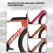 2026 Cervélo P-Series TT Frame Logo Decals | Waterproof OEM-Style Kit - Detail 3