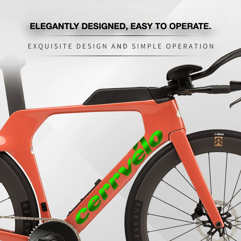 2026 Cervélo P-Series TT Frame Logo Decals | Waterproof OEM-Style Kit - Detail 4