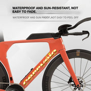 2026 Cervélo P-Series TT Frame Logo Decals | Waterproof OEM-Style Kit - Detail 5