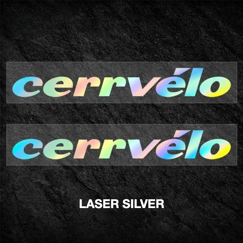2026 Cervélo P-Series TT Frame Logo Decals | Waterproof OEM-Style Kit - Detail 25