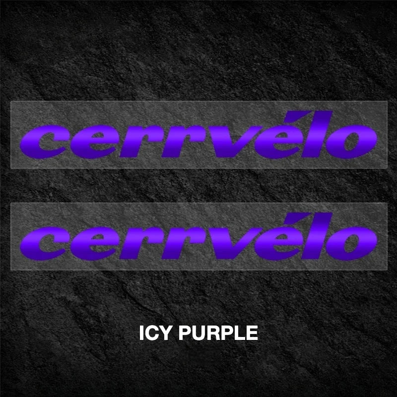 2026 Cervélo P5 TT Triathlon Frame Logo Decals | Waterproof Overlay Kit - Detail 40