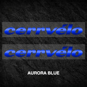 2026 Cervélo P5 TT Triathlon Frame Logo Decals | Waterproof Overlay Kit - Detail 41