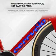 2026 Cervélo S5 Frame Logo Decals | Waterproof OEM-Style Stickers - Detail 4