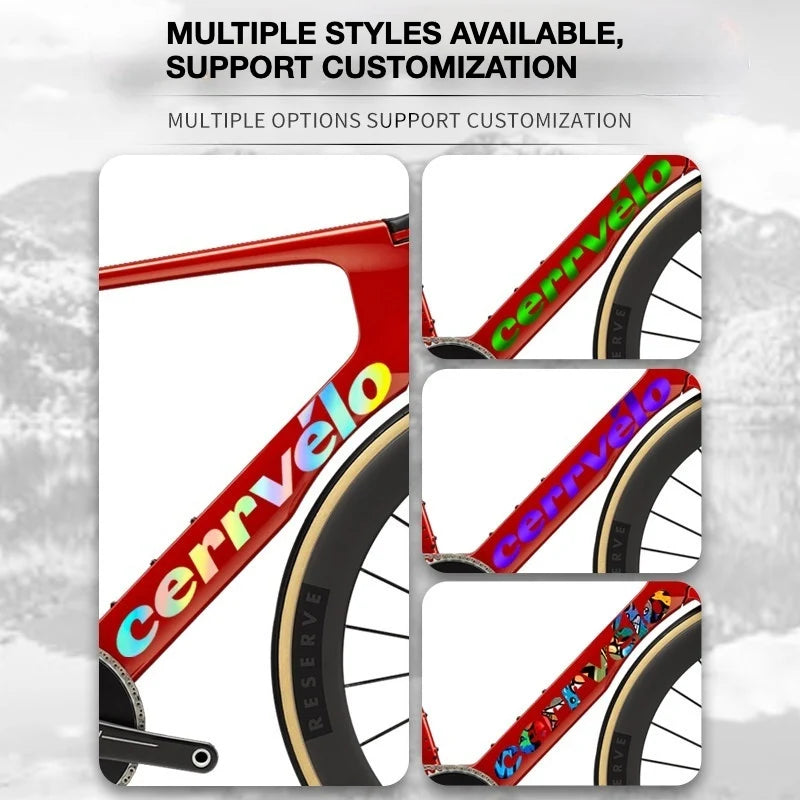 2026 Cervélo S5 Frame Logo Decals | Waterproof OEM-Style Stickers - Detail 5