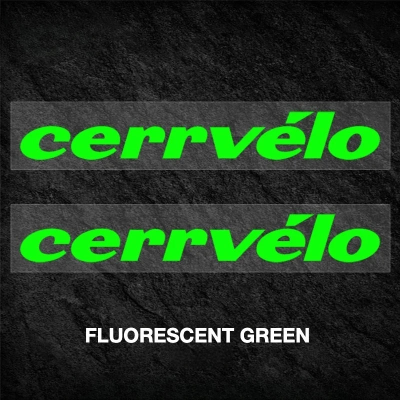 2026 Cervélo S5 Frame Logo Decals | Waterproof OEM-Style Stickers - Detail 6