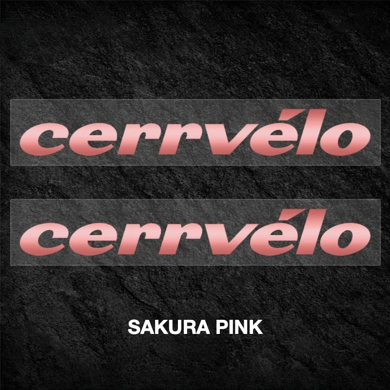 2026 Cervélo S5 Frame Logo Decals | Waterproof OEM-Style Stickers - Detail 9