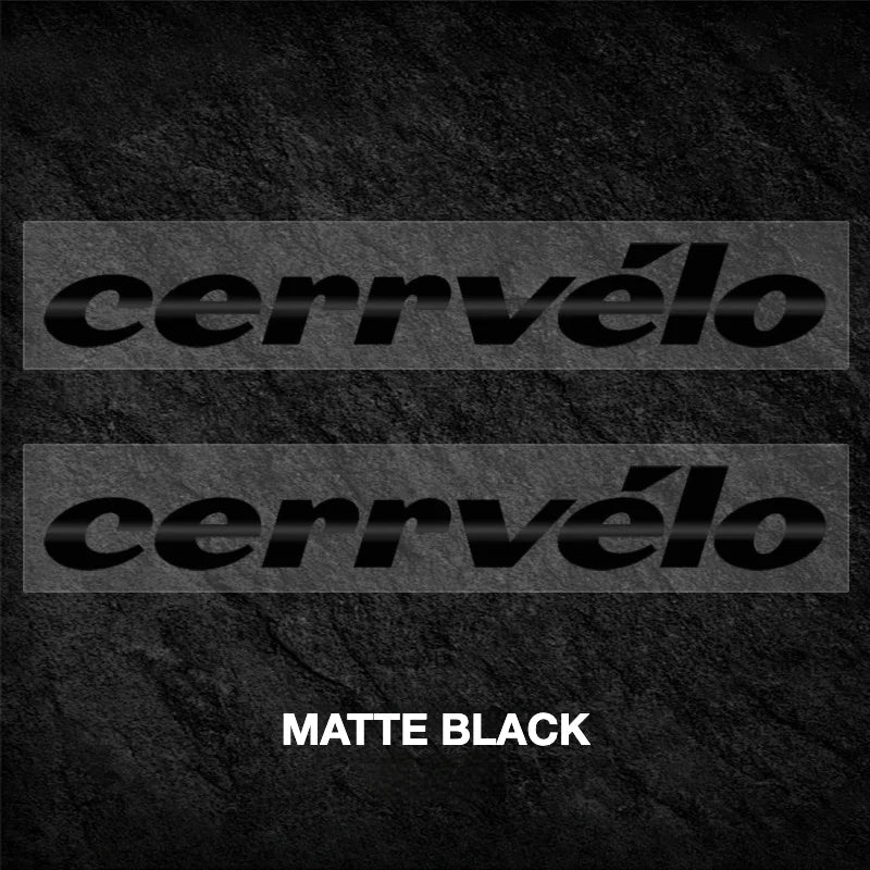 2026 Cervélo S5 Frame Logo Decals | Waterproof OEM-Style Stickers - Detail 10