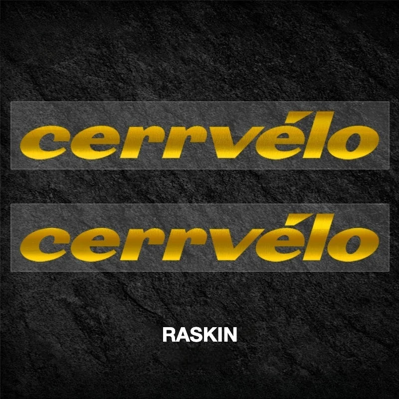 2026 Cervélo S5 Frame Logo Decals | Waterproof OEM-Style Stickers - Detail 26