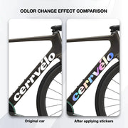 2026 Cervélo Soloist Frame Logo Decals | Waterproof OEM-Style Overlays - Detail 2
