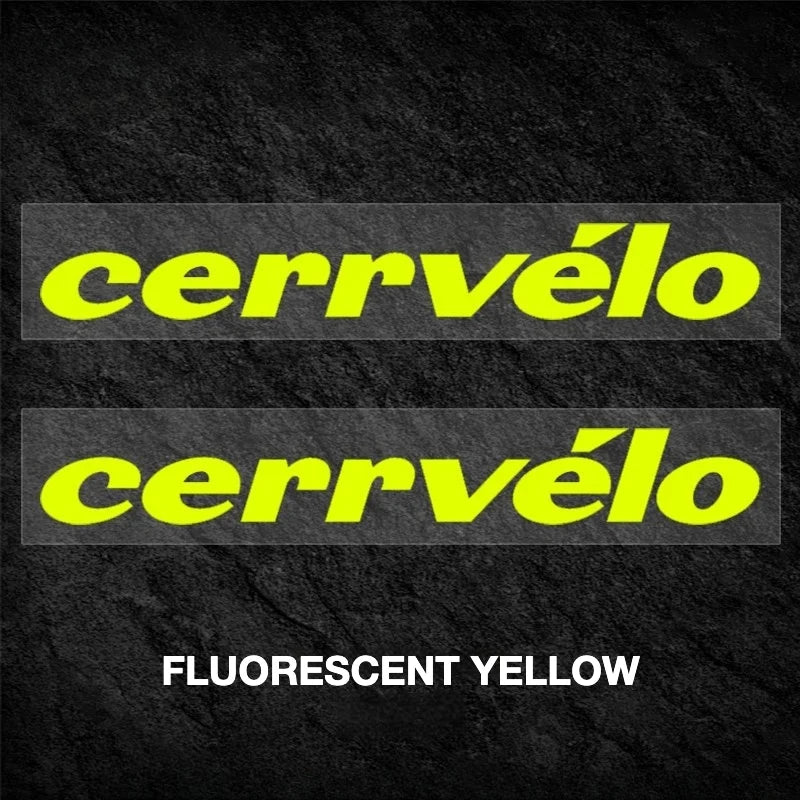 2026 Cervélo Soloist Frame Logo Decals | Waterproof OEM-Style Overlays - Detail 7