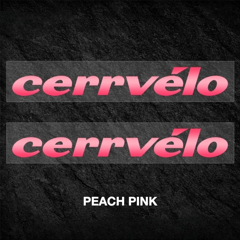 2026 Cervélo Soloist Frame Logo Decals | Waterproof OEM-Style Overlays - Detail 16