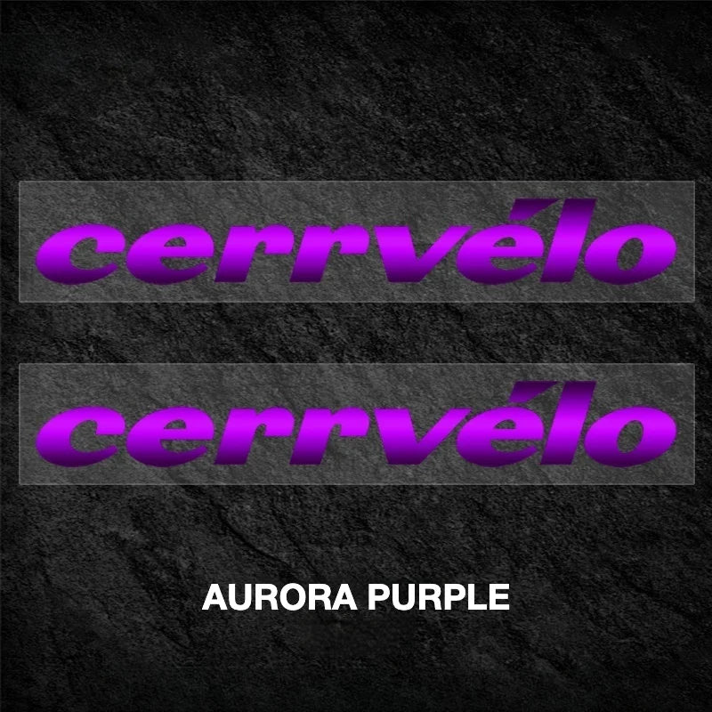 2026 Cervélo Soloist Frame Logo Decals | Waterproof OEM-Style Overlays - Detail 27
