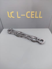 3D-Printed Titanium Road Disc Brake Adapter Front 6.6g standard frame only Silver
