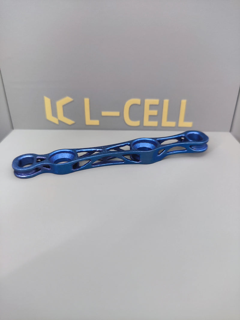 3D-Printed Titanium Road Disc Brake Adapter Front 6.6g standard frame only Deep Blue