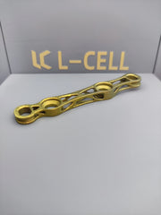 3D-Printed Titanium Road Disc Brake Adapter Front 6.6g standard frame only Gold