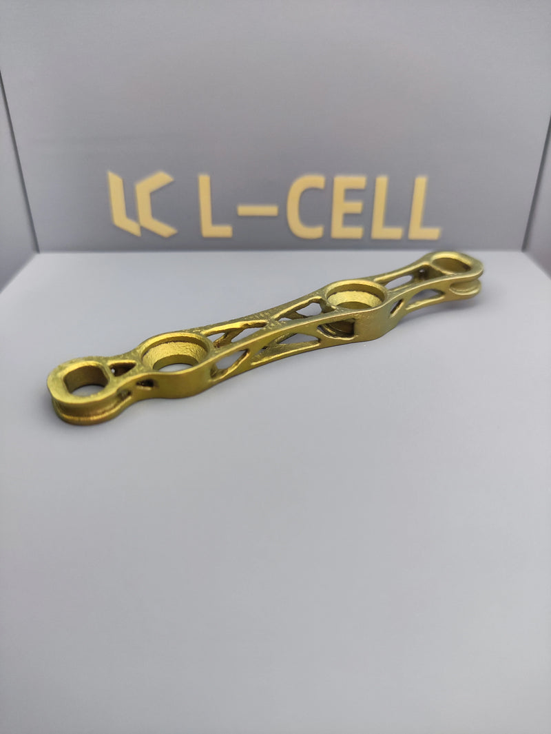 3D-Printed Titanium Road Disc Brake Adapter Front 6.6g standard frame only Gold