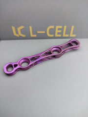 3D-Printed Titanium Road Disc Brake Adapter Front 6.6g standard frame only Purple