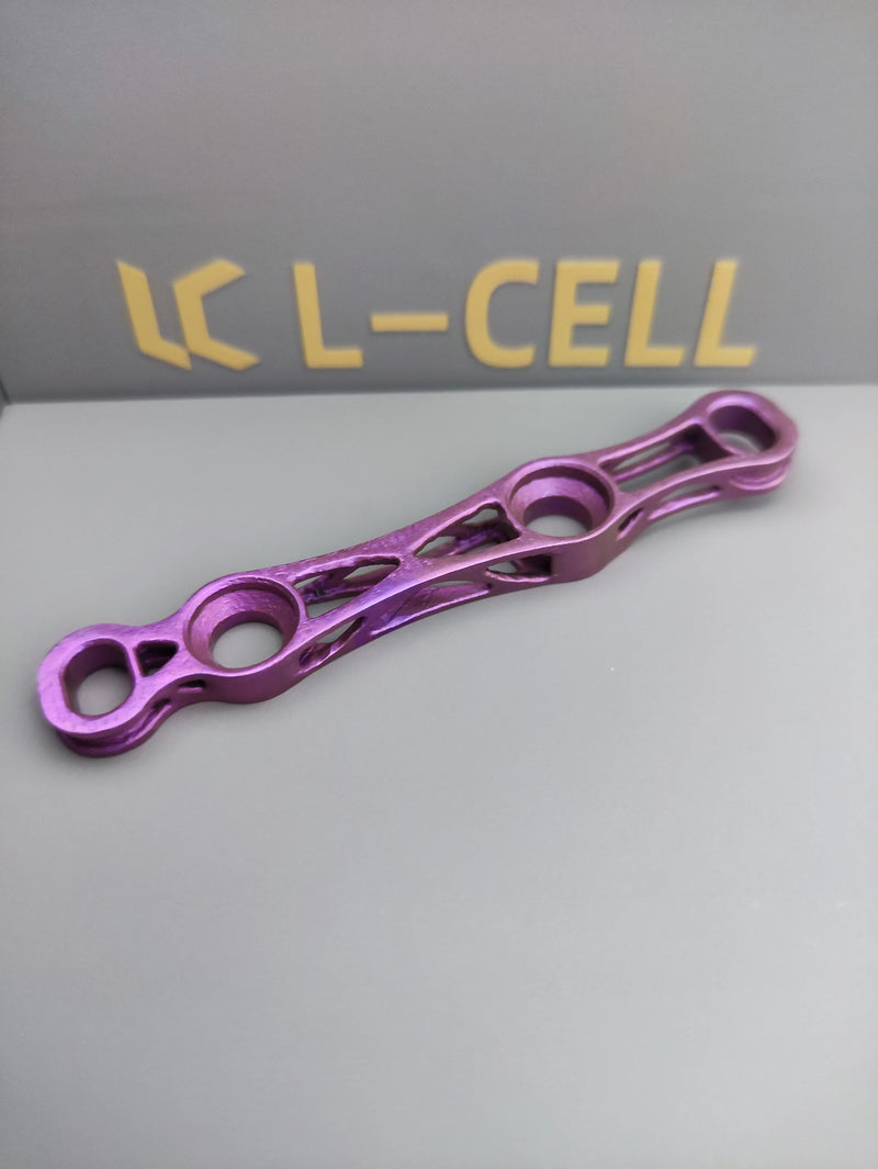 3D-Printed Titanium Road Disc Brake Adapter Front 6.6g standard frame only Purple