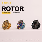 S-PARTS Titanium Alloy Crank Screws for ROTOR Series