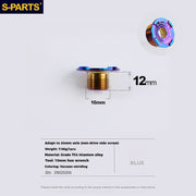 S-PARTS Titanium Alloy Crank Screws for ROTOR Series