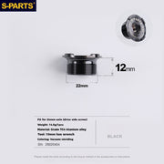 S-PARTS Titanium Alloy Crank Screws for ROTOR Series