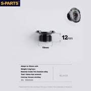 S-PARTS Titanium Alloy Crank Screws for ROTOR Series