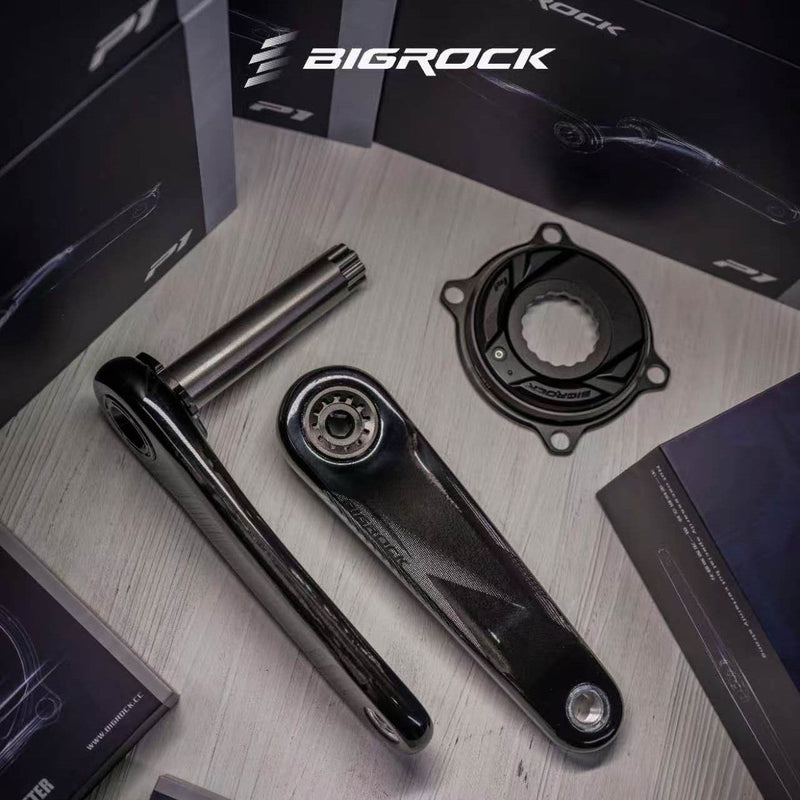 BIGROCK Gen 3 Carbon Crankset with 24mm Titanium Spindle