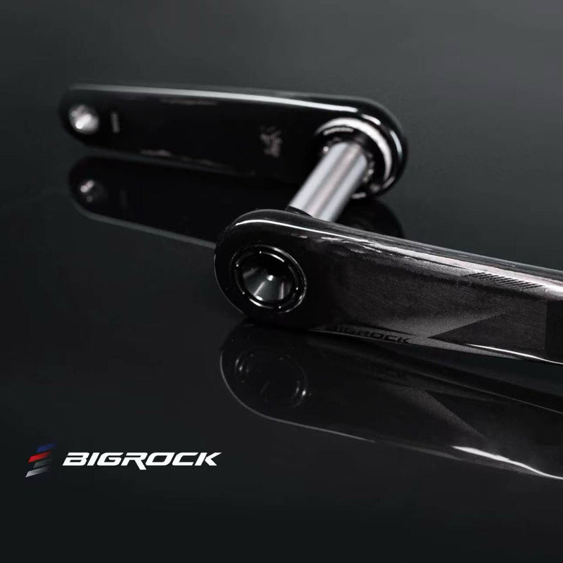 BIGROCK Gen 3 Carbon Crankset with 24mm Titanium Spindle