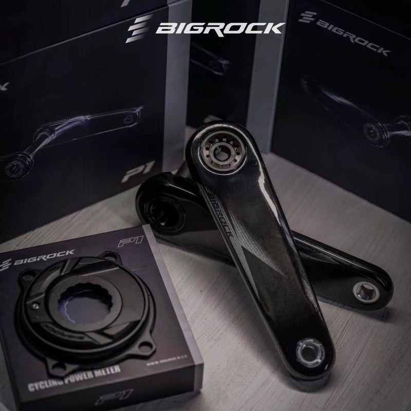 BIGROCK Gen 3 Carbon Crankset with 24mm Titanium Spindle