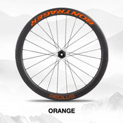 Bontrager Aeolus ELITE 50 Wheel Decal Sticker Kit | TREK Carbon Road Bike Rim Decals | Custom Upgrade - Detail 8