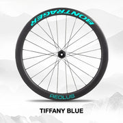 Bontrager Aeolus ELITE 50 Wheel Decal Sticker Kit | TREK Carbon Road Bike Rim Decals | Custom Upgrade - Detail 9