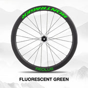 Bontrager Aeolus ELITE 50 Wheel Decal Sticker Kit | TREK Carbon Road Bike Rim Decals | Custom Upgrade - Detail 12