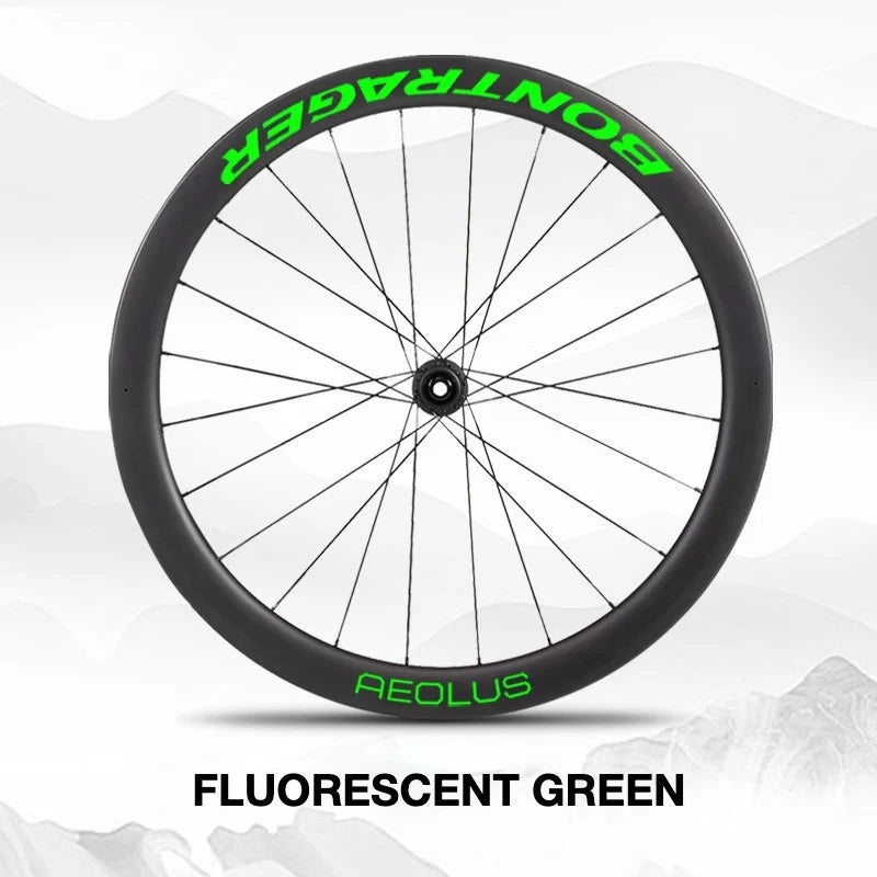 Bontrager Aeolus ELITE 50 Wheel Decal Sticker Kit | TREK Carbon Road Bike Rim Decals | Custom Upgrade - Detail 12