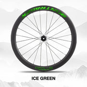 Bontrager Aeolus Pro 37 Wheel Decal Kit | Carbon Road Bike Rim Sticker Set | Custom Upgrade - Detail 6