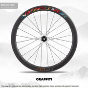 Bontrager Aeolus RSL 62 Decal Stickers | Custom Carbon Rim Decals | Waterproof Vinyl for Trek Road Bike - Detail 22