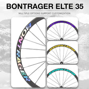Bontrager ELITE 35 Wheel Decal Sticker Kit | TREK Carbon Wheel Rim Graphics | Custom Upgrade - Detail 5
