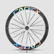 CADEX 50 Ultra Wheel Rim Decal Stickers — Carbon Wheelset Color Change Vinyl — Waterproof / UV Resistant — Multi-Color - Detail 6