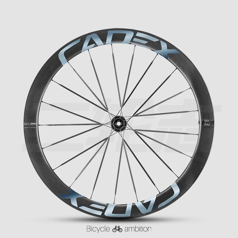 CADEX 50 Ultra Wheel Rim Decal Stickers — Carbon Wheelset Color Change Vinyl — Waterproof / UV Resistant — Multi-Color - Detail 7