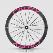 CADEX 50 Ultra Wheel Rim Decal Stickers — Carbon Wheelset Color Change Vinyl — Waterproof / UV Resistant — Multi-Color - Detail 9