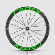 CADEX 50 Ultra Wheel Rim Decal Stickers — Carbon Wheelset Color Change Vinyl — Waterproof / UV Resistant — Multi-Color - Detail 17