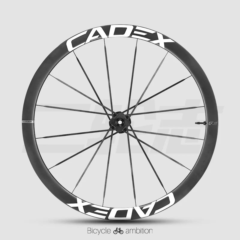 CADEX 50 Ultra Wheel Rim Decal Stickers — Carbon Wheelset Color Change Vinyl — Waterproof / UV Resistant — Multi-Color - Detail 18