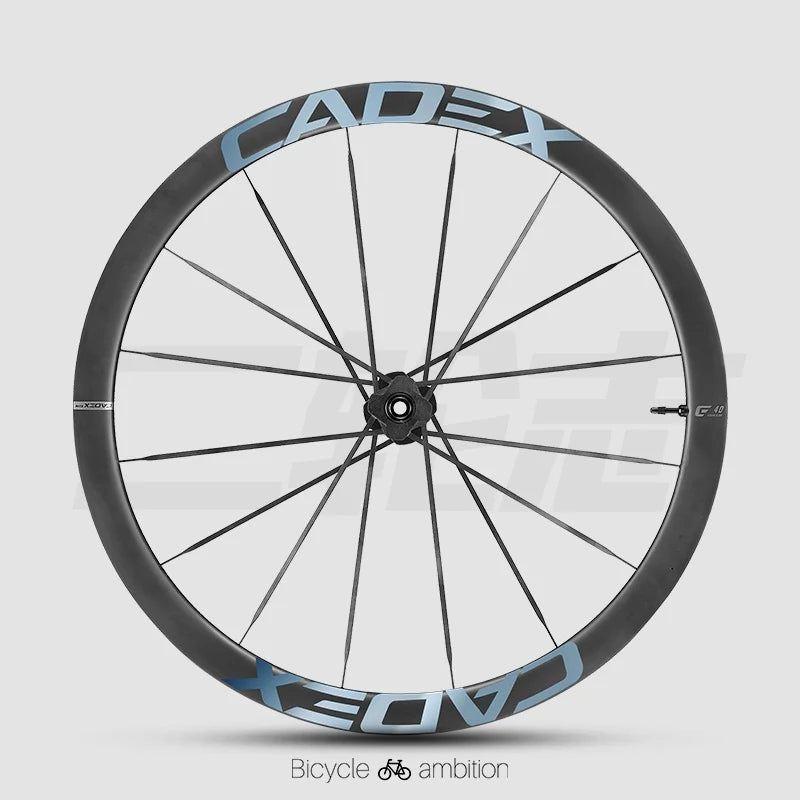 CADEX 50 Ultra Wheel Rim Decal Stickers — Carbon Wheelset Color Change Vinyl — Waterproof / UV Resistant — Multi-Color - Detail 21