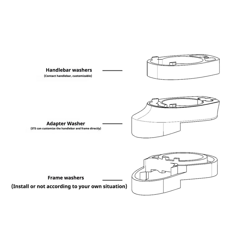 Cannondale Headset Base Adapter | THE ONE PRO, Madone, Vision & FSA Integrated Handlebar Compatibility - Detail 2